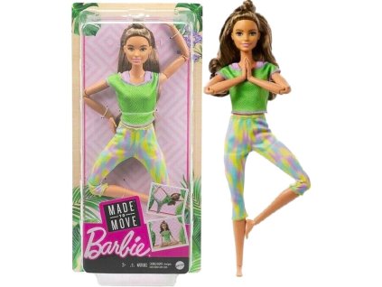 Barbie Made to move brunetka