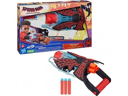 Vystřelovací rukavice Spiderman Nerf
