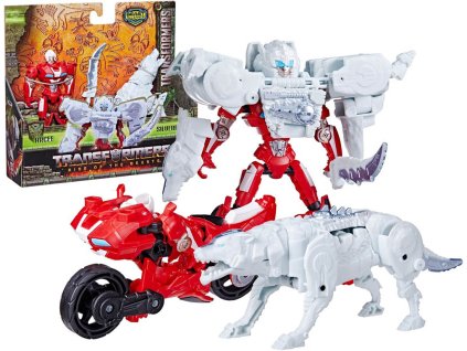 Figurka Transformers Rise of the beasts Arcee + Silverfang