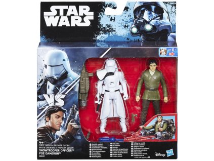 Star Wars figurky Snowtrooper Officer a Poe Dameron