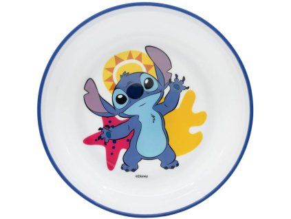 Dětská miska Stitch 15 cm protiskluzová plastová