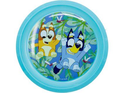 Dětský talíř Bluey 22 cm plastový