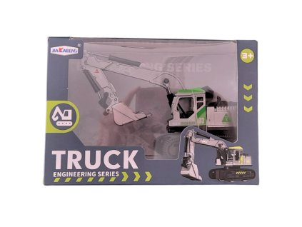 STAVEBNÍ BAGR S POHYBLIVÝM RAMENEM