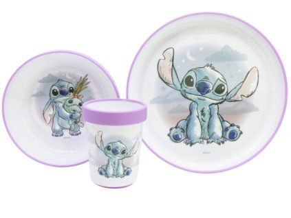 Protiskluzová sada nádobí Stitch 3 díly