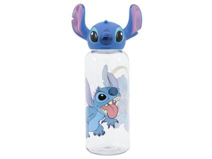 Dětská láhev Stitch 560 ml 3D uzávěr