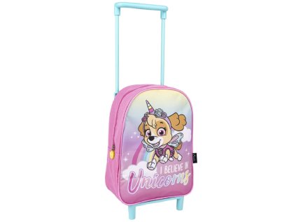 Dětský kufřík na kolečkách Tlapková patrola Skye – 29 cm