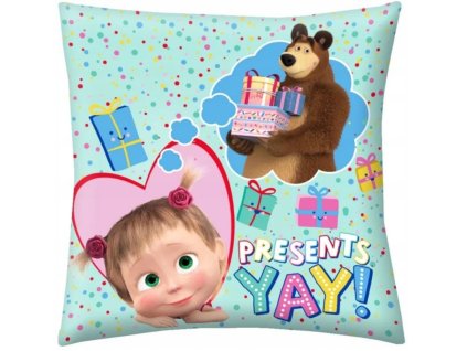 polštář Máša a medvěd