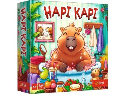 Trefl Hapi Kapi rodinná hra s kapybarami
