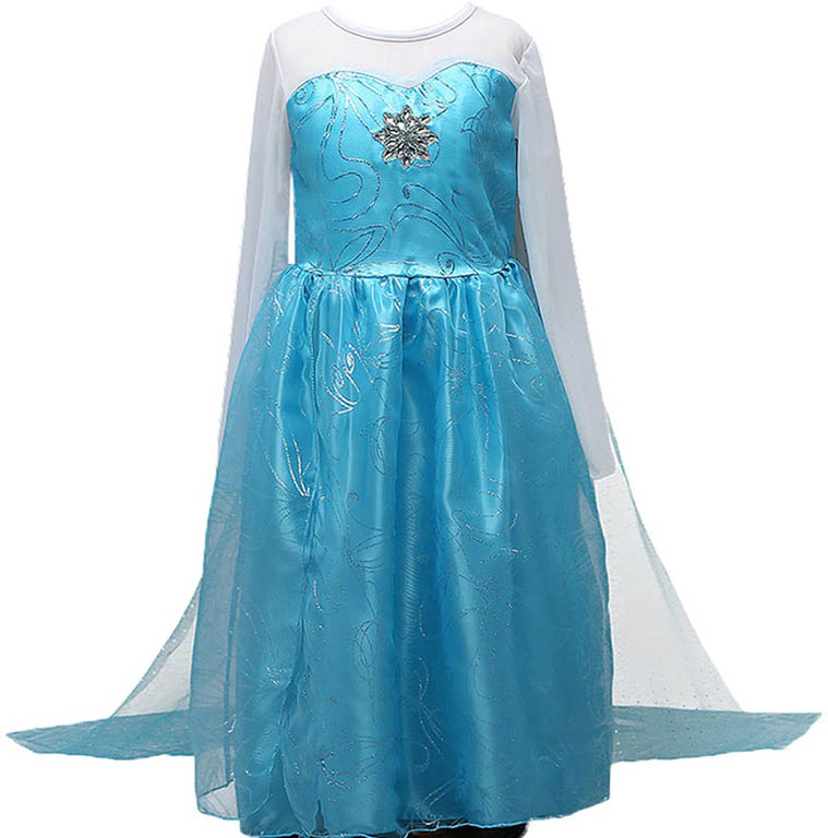 Kostým Frozen / šaty typ Frozen Ledové království classic Velikost šatů: 130