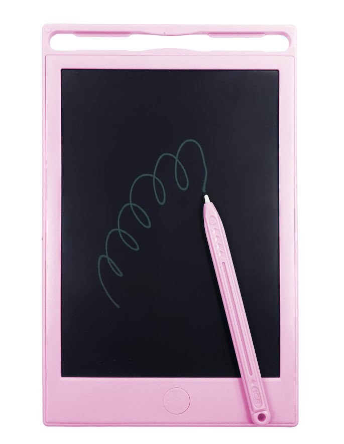 KIDEA Psací a kreslící tablet LCD Barva: RŮŽOVÁ