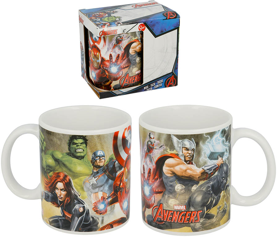 STOR Keramický hrnek Avengers / hrneček Avengers 325ml