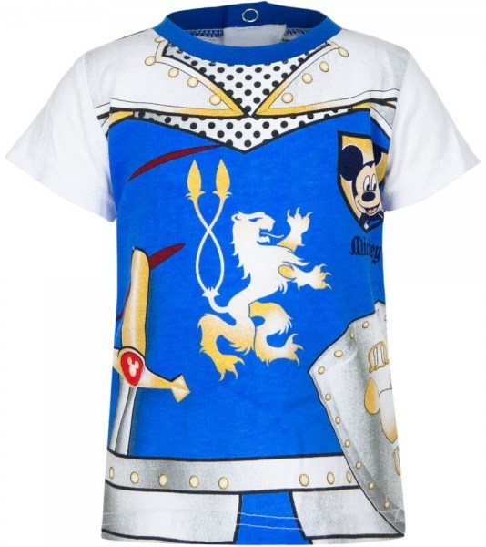 Dětské tričko Mickey Baby / kojenecké tričko Mickey Baby bavlna modré 6M (67cm)