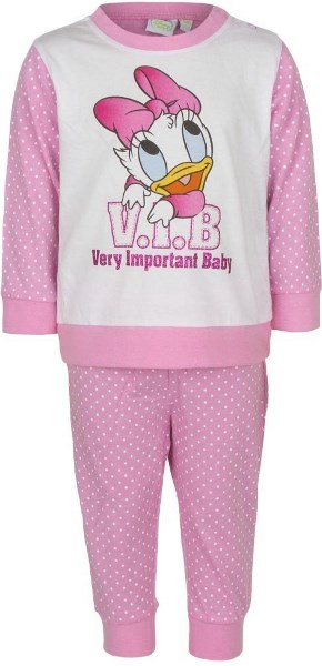 Kojenecké pyžamo / dětské pyžamo Disney Baby bavlna světle růžové Velikost: 12M (74cm)