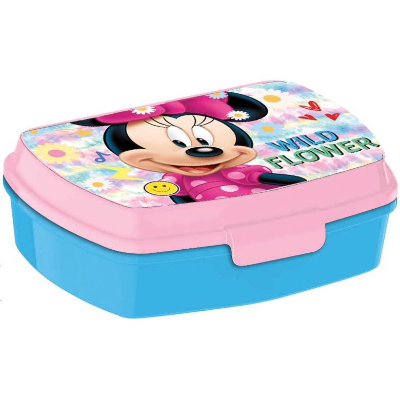 EUROSWAN Box na svačinu Minnie Mouse Wild flower