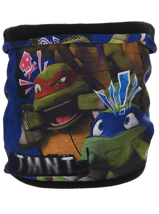 SUN CITY Šála Želvy Ninja TMNT / nákrčník Želvy Ninja TMNT zateplený Barva: ČERNÁ