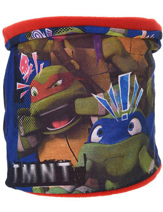 SUN CITY Šála Želvy Ninja TMNT / nákrčník Želvy Ninja TMNT zateplený Barva: ČERVENÁ