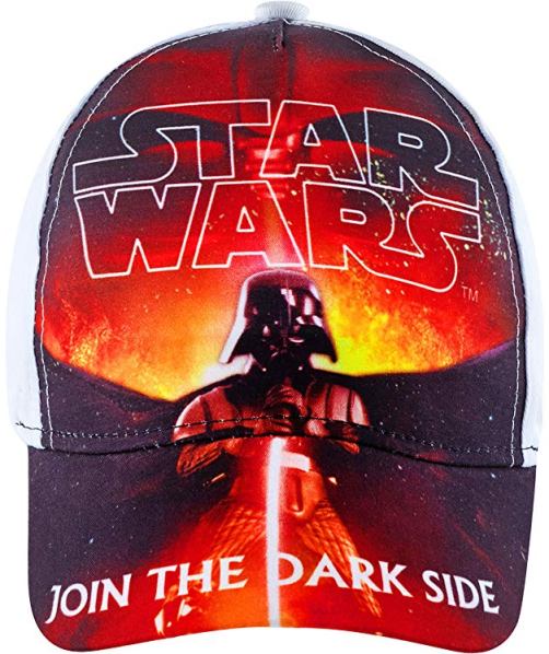 SUN CITY Dětská kšiltovka Star Wars Darth Vader bílá vel. 52 Velikost: 52