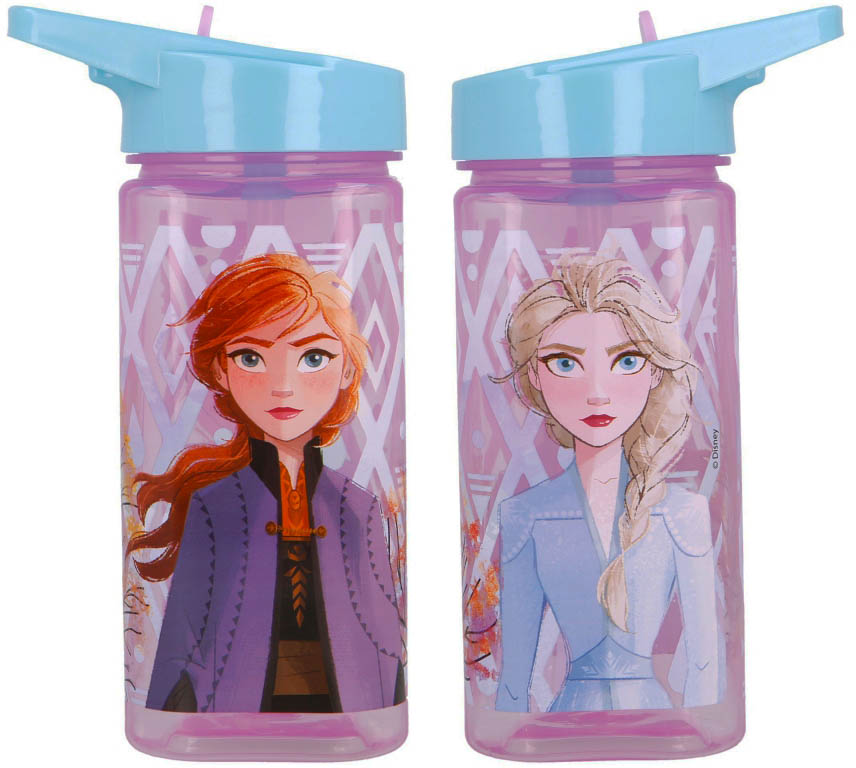 STOR Láhev na pití Frozen Ledové království Elements hranatá 530ml