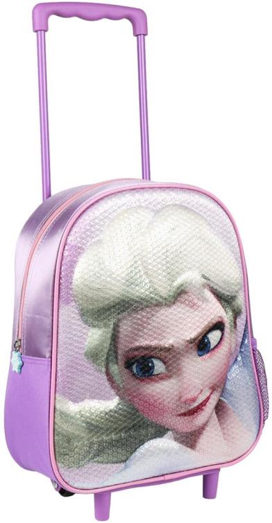 CERDA Kufr na kolečkách Frozen 3D 31cm fialový