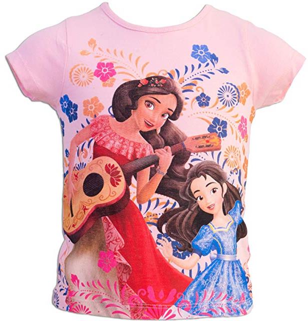 SUN CITY Dětské tričko Elena z Avaloru bavlna růžové vel. 98 / 3 roky Velikost: 98 (3 roky)