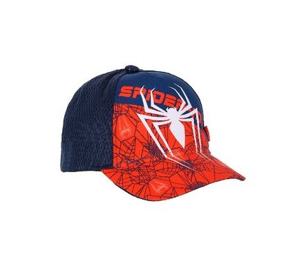 SUN CITY Dětská kšiltovka Spiderman premium Barva: MODRÁ 52
