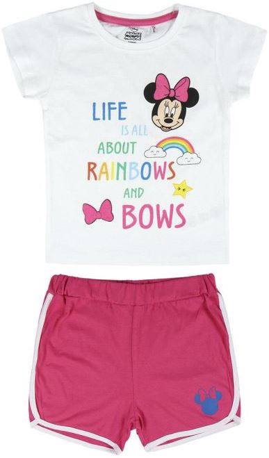 CERDA Dětské pyžamo Minnie Mouse bavlna bílé vel. 2-3 roky (92/98) Velikost: 92/98 (2-3 roky)