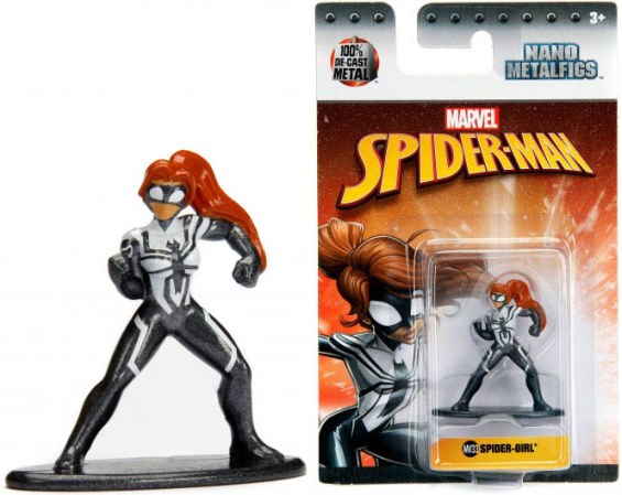 JADATOYS Nano Metalfigs figurka Spiderman Spider-girl kovová