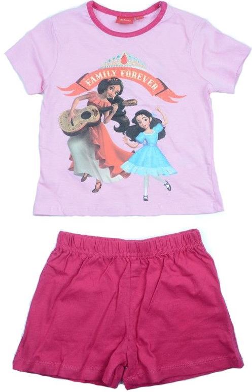 SUN CITY Dětské pyžamo Elena z Avaloru bavlna růžové 98 (3 roky) Velikost: 98 (3 roky)