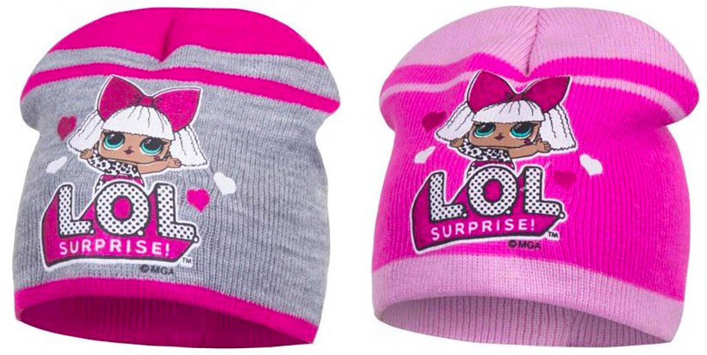 SUN CITY Dětská čepice L.O.L. Surprise Barva: RŮŽOVÁ, Velikost: 52