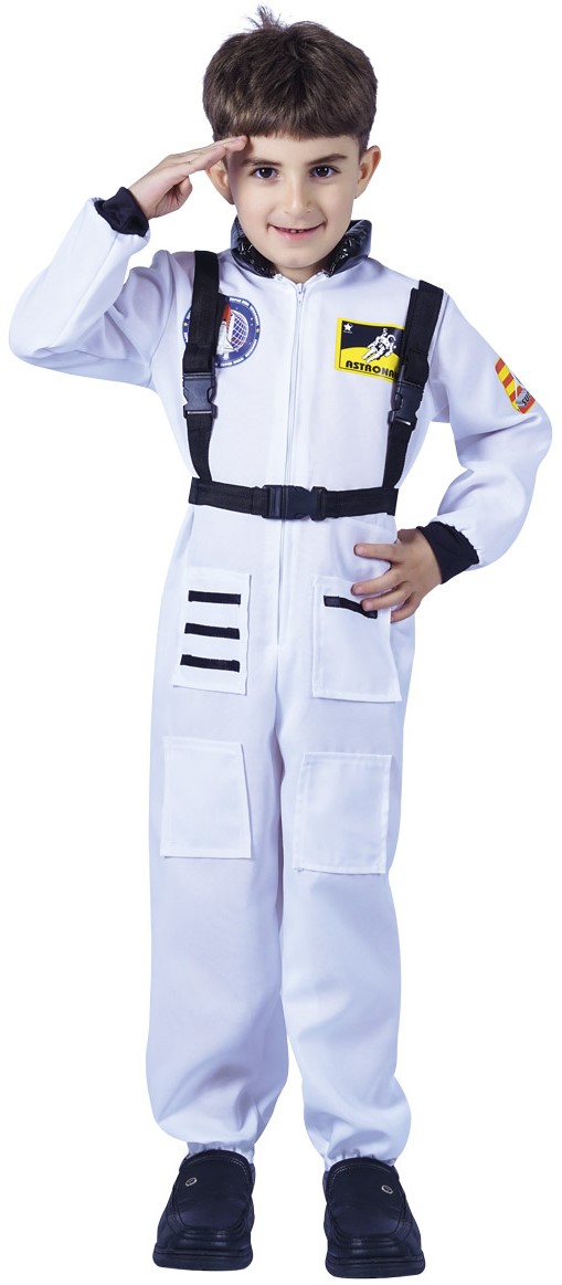 PTIT CLOWN Dětský kostým Astronaut sada 2ks Velikost kostýmu: S (5-6 let)
