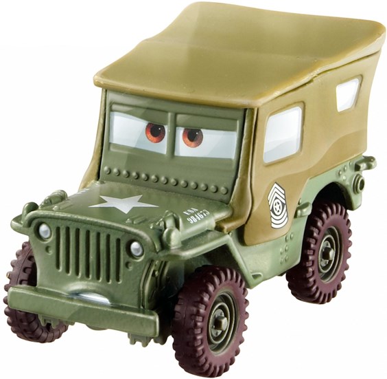 MATTEL Cars autíčko Sarge