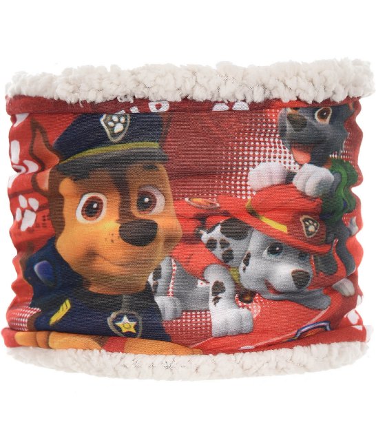 SUN CITY Šála Paw Patrol / nákrčník Paw Patrol Marshall červený zateplený Barva: BÍLÁ