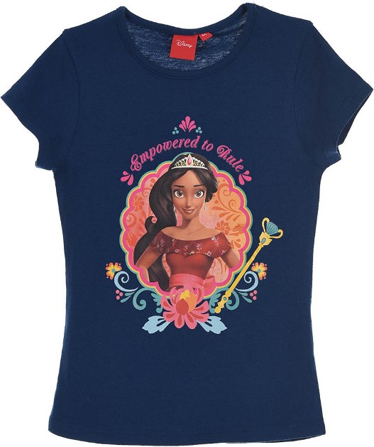 SUN CITY Dětské tričko Elena z Avaloru bavlna modré Velikost: 98 (3 roky)