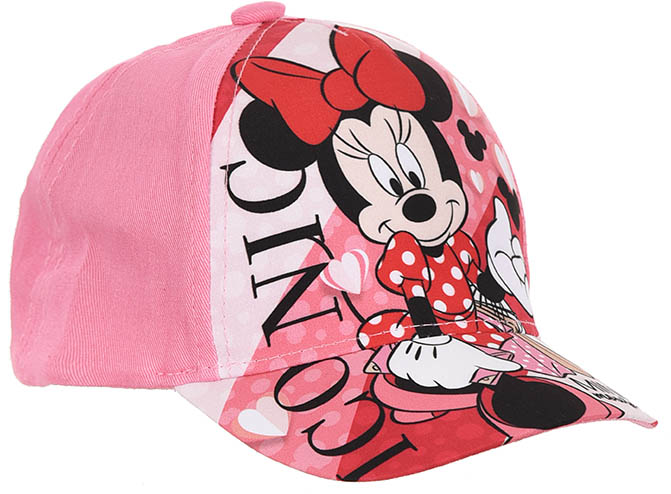 SUN CITY Dětská kšiltovka Minnie Mouse Iconic růžová Velikost: 52