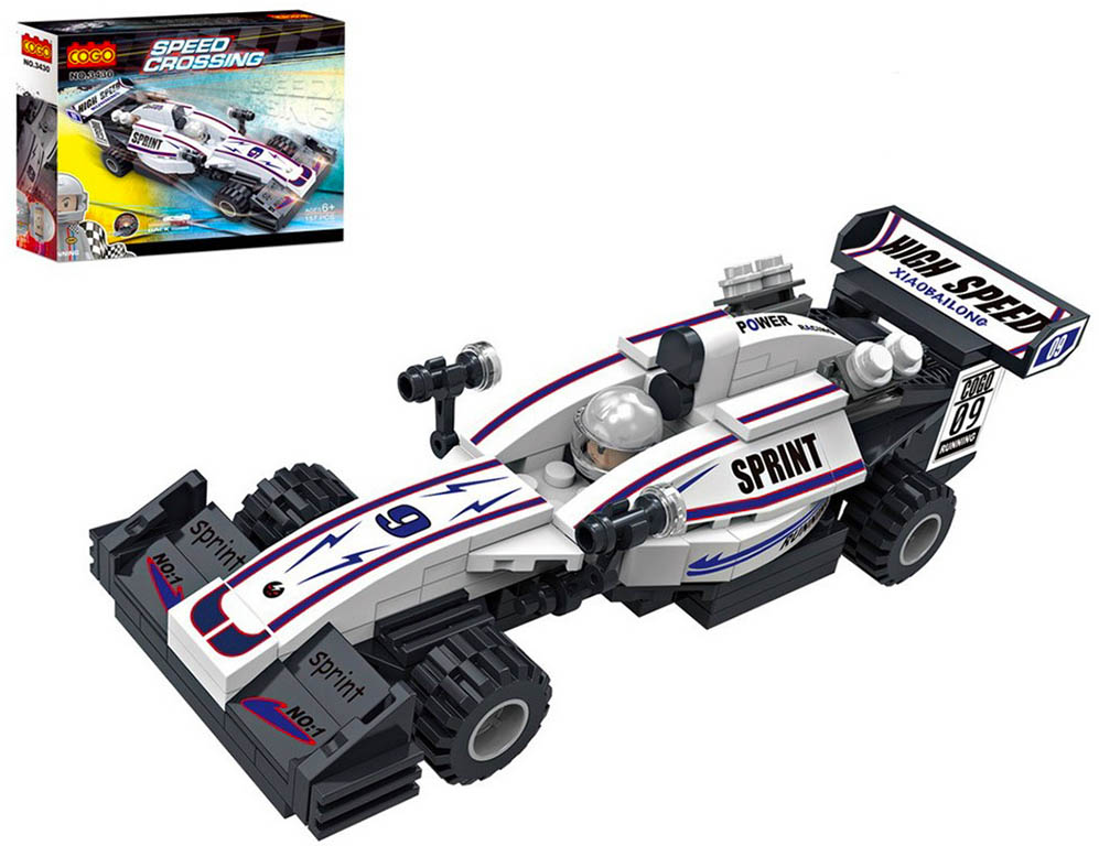 COGO stavebnice Formule na setrvačník kompatibilní 157 dílů