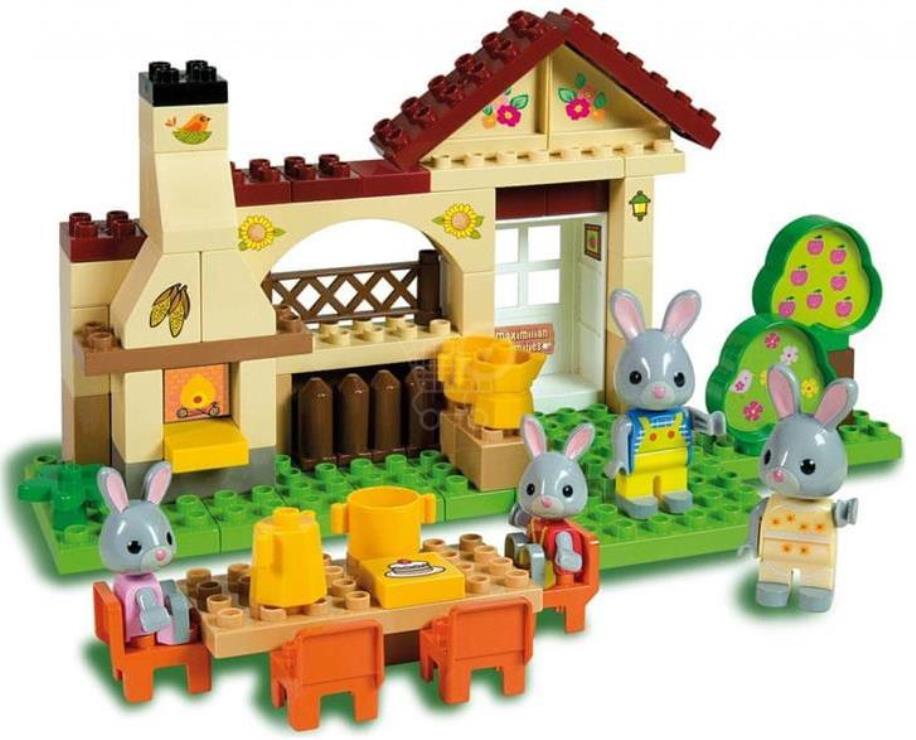 Unico Plus stavebnice Maximilian Families Grilování na zahradě kompatibilní 70 dílů