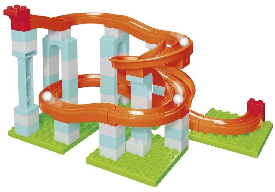 Unico Plus stavebnice Kuličková dráha 160cm kompatibilní 62 dílů