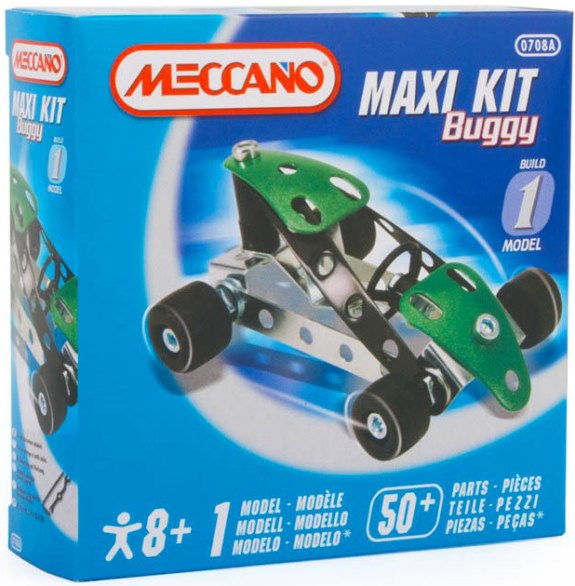 Stavebnice Meccano Maxi kit Závodní buggy 50 dílků