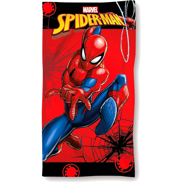 Osuška Spiderman / ručník Spiderman City modrý 70x140cm