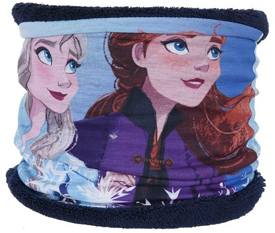 SUN CITY Šála Frozen 2 / nákrčník Frozen 2 Anna a Elsa zateplený