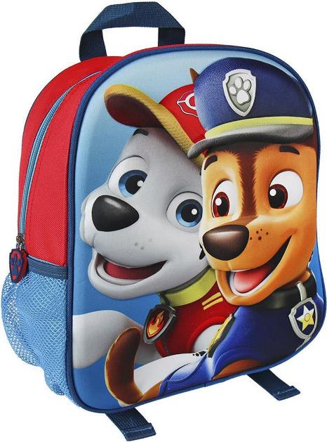 CERDA Dětský batoh Paw Patrol II 3D 31 cm modrý