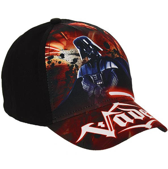 SUN CITY Dětská kšiltovka Star Wars Darth Vader II Velikost: ČERNÁ 54