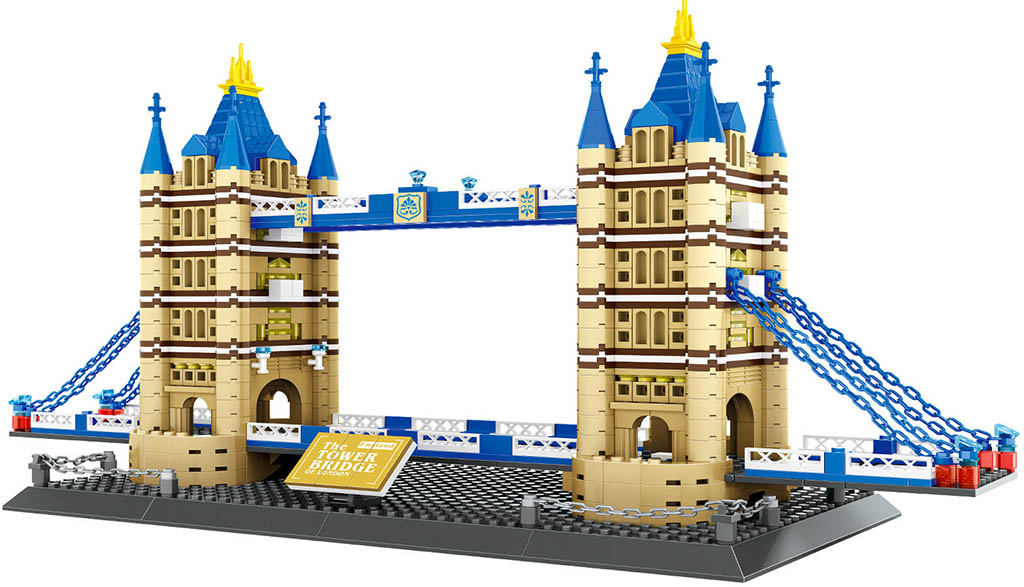 Wange Architect stavebnice Tower Bridge kompatibilní 1052 dílů
