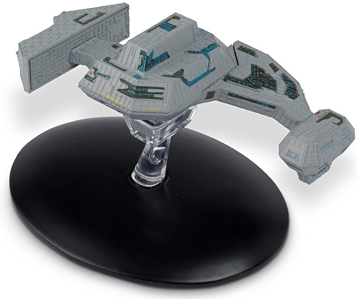 EAGLEMOSS Model Star Trek Renegade Borg Vessel Starship kovový 10cm