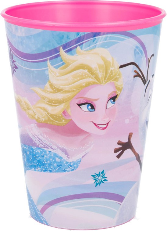 STOR Plastový kelímek Frozen / hrnek Frozen Aqua 260 ml