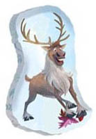 Polštářek Frozen 2 Ledové království 15 cm DESIGN: SVEN