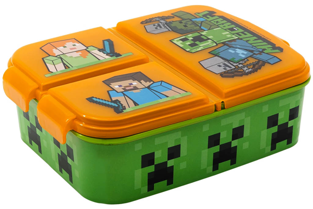 STOR Box na svačinu Minecraft dělený