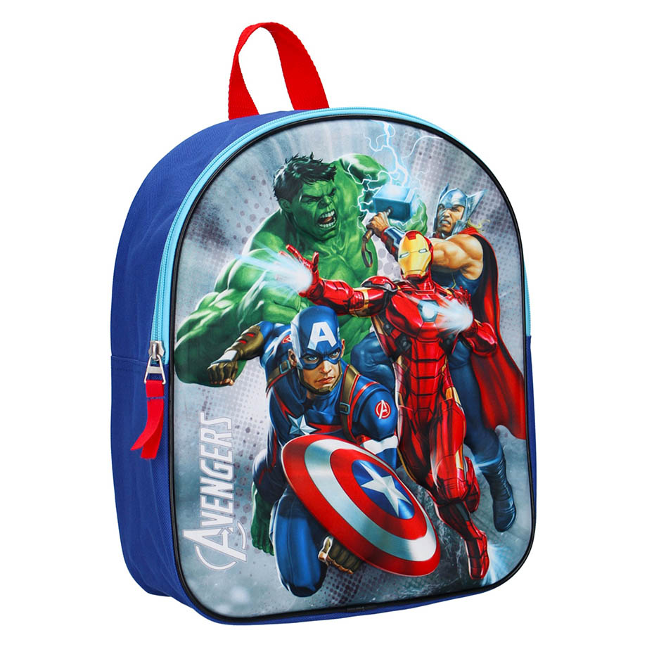 VADOBAG Dětský batoh Avengers Fight 31cm 3D modrý