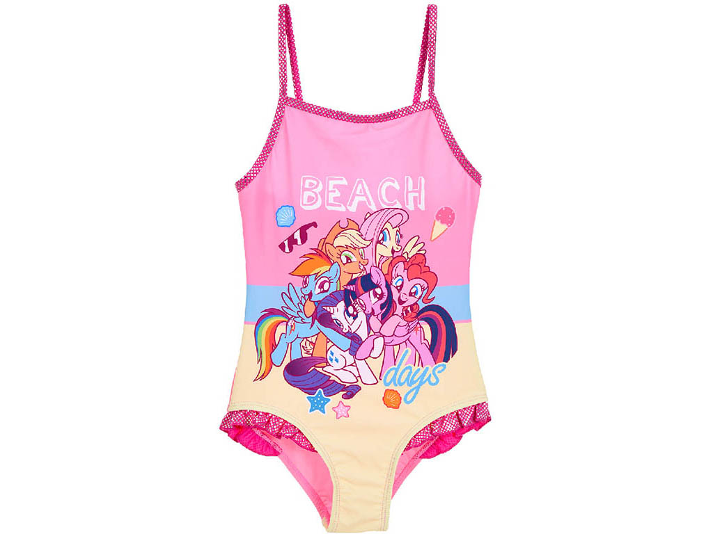 SUN CITY Dívčí plavky My Little Pony Beach růžové Velikost: 128 (8 let)