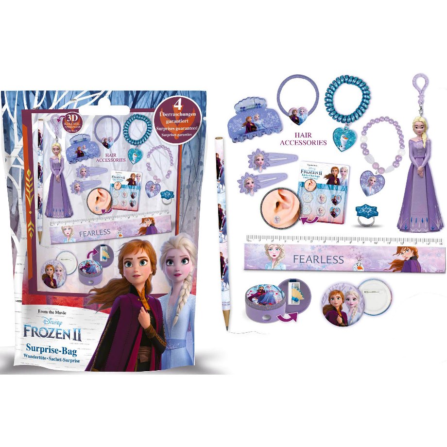 CRAZE Frozen 2 Ledové království - Sáček s překvapením XL 4v1